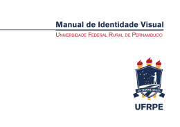 Manual de Identidade Visual UFRPE