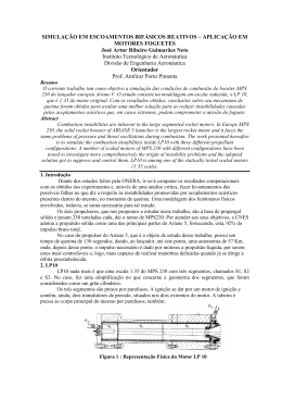 SIMULA&Ccedil;&Atilde;O EM ESCOAMENTOS BIF&Aacute;SICOS REATIVOS