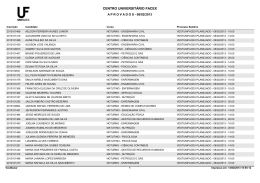 VESTIBULAR UNIFACEX 08.02.2013 _ APROVADOS_