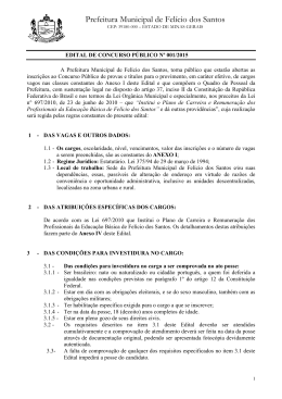 Clique para ver o edital. - RV Consultoria e Serviços Ltda