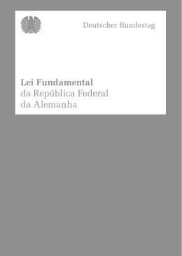 Lei Fundamental  - Representações da República