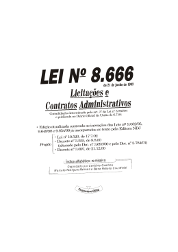 Lei N&ordm; 8666/1993