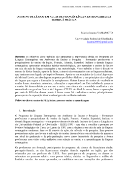 artigo - Instituto de Letras e Ling&uuml;&iacute;stica