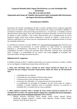 Dominantes - Pluricentric Languages