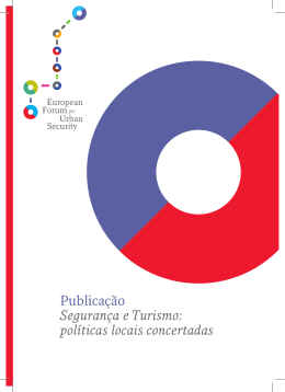 Publica&ccedil;&atilde;o Seguran&ccedil;a e Turismo - European Forum for Urban Safety