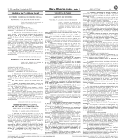 31 1 Minist&eacute;rio da Previd&ecirc;ncia Social Minist&eacute;rio