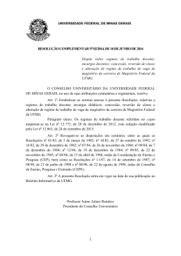 - Universidade Federal de Minas Gerais