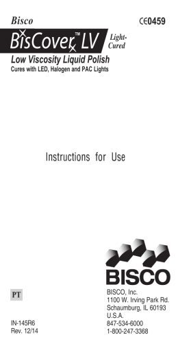 Instructions for Use