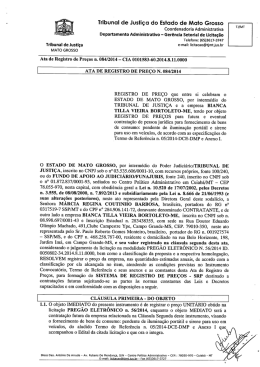 ARP N. 084/2014 - Tribunal de Justi&ccedil;a do Estado de Mato Grosso