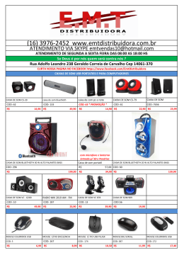 tabela eletronicos emt 18-12-2015 - EMT Distribuidora Informática