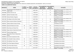 203 ASSISTENTE SOCIAL (Divulgado em 22/06/2012)