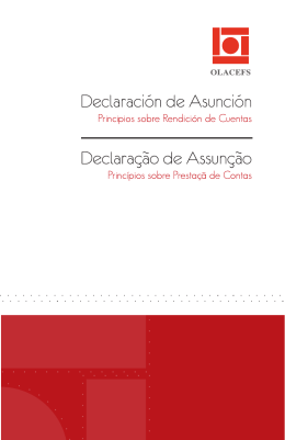 Declaraci&oacute;n de Asunci&oacute;n - Principios sobre Rendici&oacute;n de