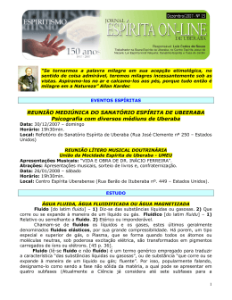 Dezembro de 2007 - Jornal Espírita de Uberaba