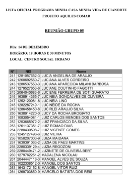 lista oficial programa minha casa minha vida de cianorte