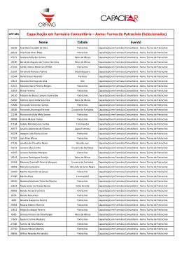 Capacita&ccedil;&atilde;o em Farm&aacute;cia Comunit&aacute;ria &ndash; Asma