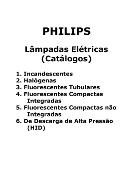 L&acirc;mpadas e Lumin&aacute;rias _Resumo