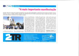 “A mais importante manifestação