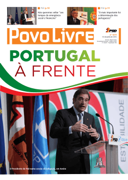 “O mais importante foi a determinação dos portugueses” PSD p.11