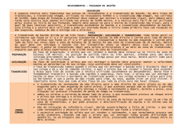 REVEZAMENTOS - PASSAGEM DE BAST&Atilde;O DESCRI&Ccedil;&Atilde;O O