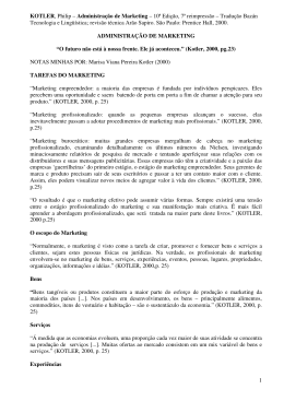 1 KOTLER, Philip &ndash; Administra&ccedil;&atilde;o de Marketing - sintracoop