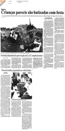 A mais importante cerim&ocirc;nia do ano entre os parecisfoi comento