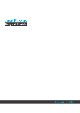 José Passos Design Multimédia