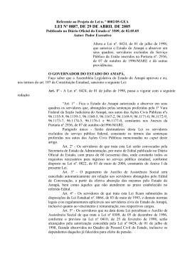 LEI Nº 0887, DE 29 DE ABRIL DE 2005