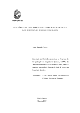 IVONE final - Programa de Engenharia Qu&iacute;mica