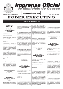 IOMO 1005 - Governo do Estado de S&atilde;o Paulo