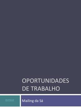 Estagi&aacute;rio