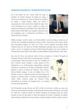 Nota biobibliogr&aacute;fica de L. Silveira Botelho detalhada