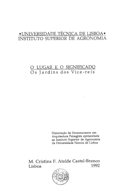 instituto superior de agronomia