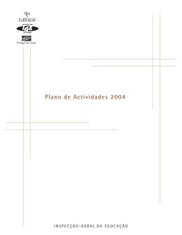 2004 (IGE) - Inspec&ccedil;&atilde;o Geral da Educa&ccedil;&atilde;o e Ci&ecirc;ncia