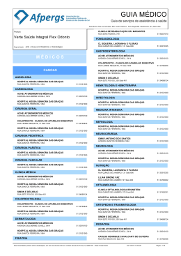 GUIA MÉDICO - Portal Verte Saude