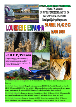 Senhora de Lourdes e Andorra