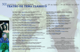 Programa - Museu Nacional de Arqueologia