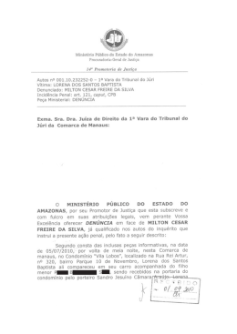 MI _ Ministério Público do Estado do Amazonas Procuradoria