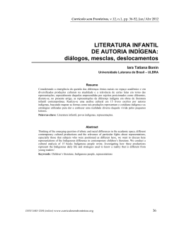 Veja o Artigo - Curr&iacute;culo sem Fronteiras