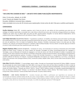 Saiba mais sobre os palestrantes!