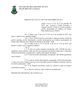 PROJETO DE LEI N&ordm; 63.13