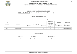 PREFEITURA MUNICIPAL DE ROLADOR