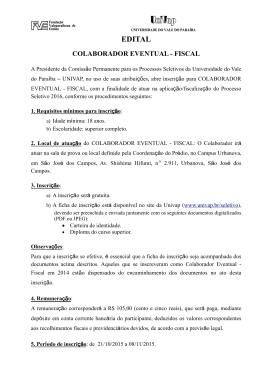 edital colaborador eventual - fiscal