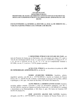 ACP - Minist&eacute;rio P&uacute;blico do Estado do Par&aacute;
