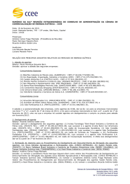 1/3 sum&aacute;rio da 641&ordf; reuni&atilde;o extraordin&aacute;ria do conselho de