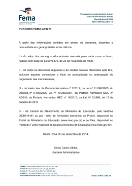 portaria fema 02.2014