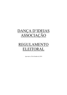 Regulamento Eleitoral