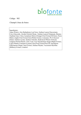 C&oacute;digo 902 - Ingredientes