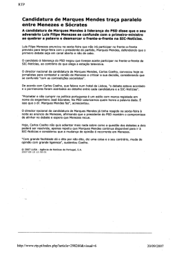 Carlos Coelho refere que Luís Filipe Menezes dá o dito por não dito