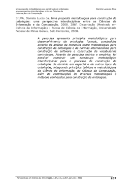 uma perspectiva interdisciplinar entre
