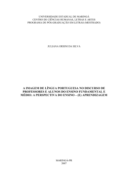 Disserta&ccedil;&atilde;o completa - Programa de P&oacute;s-Gradua&ccedil;&atilde;o em Letras